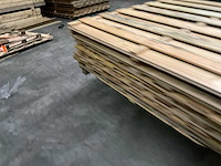 Grenen tuinscherm geïmpregneerd - 180x180 cm (10x) - afbeelding 2 van  4