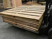 Grenen tuinscherm geïmpregneerd - 180x180 cm (10x) - afbeelding 3 van  8