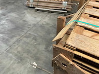 Grenen tuinscherm geïmpregneerd 15-planks - 180x180 cm (26x) - afbeelding 9 van  13