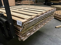 Grenen tuinscherm geïmpregneerd 17-planks - 180x180 cm (10x) - afbeelding 9 van  9