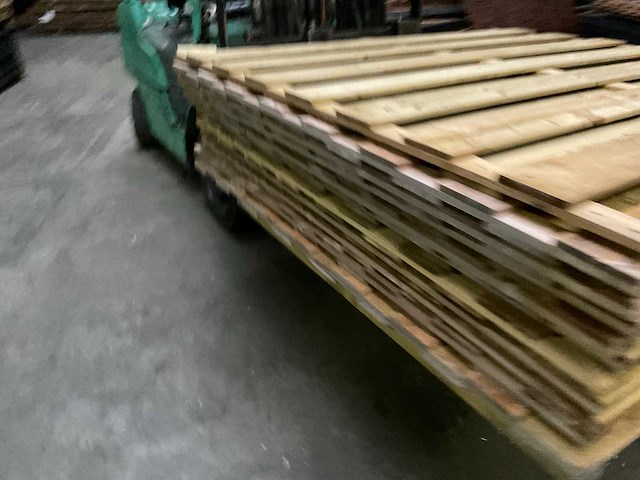 Grenen tuinscherm geïmpregneerd 17-planks - 180x180 cm (10x) - afbeelding 6 van  9