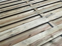 Grenen tuinscherm geïmpregneerd 19-planks - 180x180 cm (4x) - afbeelding 6 van  10