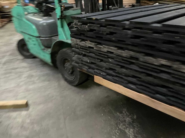 Grenen tuinscherm geïmpregneerd zwart - 180x180 cm (10x) - afbeelding 5 van  7