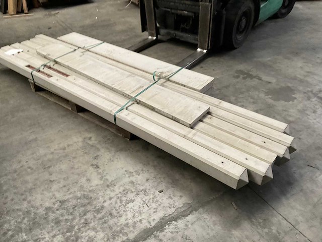 Grenen tuinscherm met betonplaat 19-planks 180x180 cm (4x) - afbeelding 8 van  8