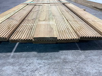 Grenen vlonderplank 500x14x2,8 cm (9x) - afbeelding 6 van  7