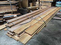 Grenen vlonderplank geïmpregneerd - 300x14,5x2,5 cm (16x) - afbeelding 8 van  8