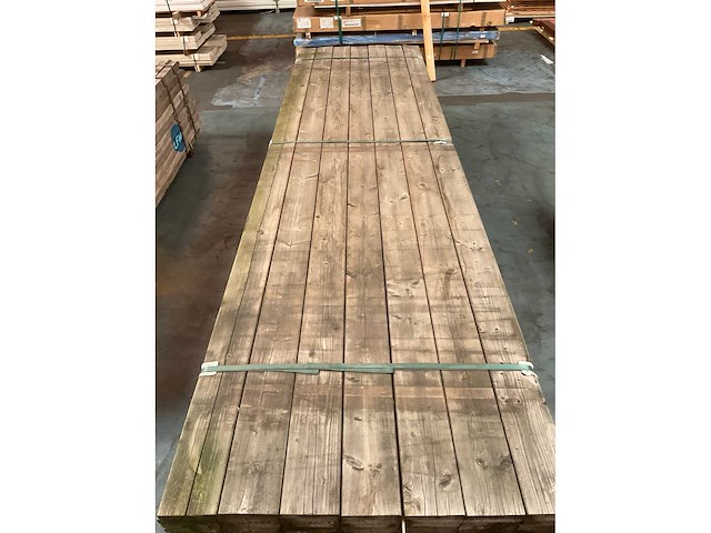 Grenen vlonderplanken 28x140 mm (140x) - afbeelding 3 van  4