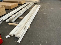 Grenen/mdf plinten diverse afmetingen (18x) - afbeelding 1 van  5