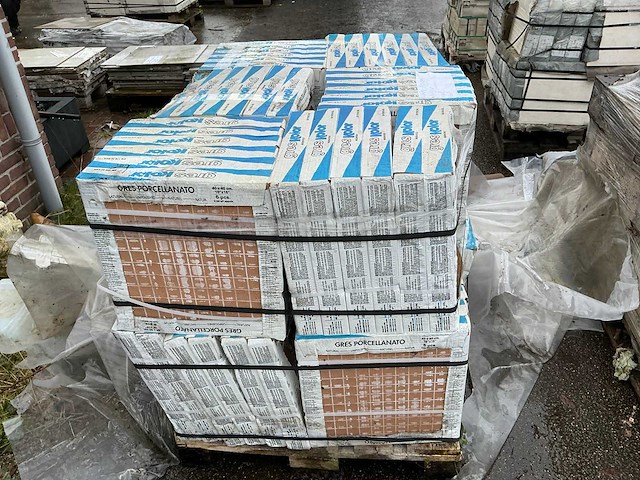 Gres kolor - porcellanto - 40x40 cm - 69 m2 - partij wandtegel - afbeelding 1 van  2