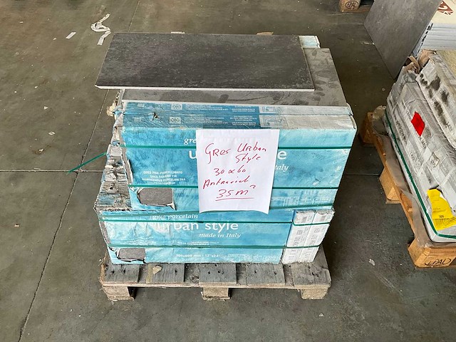 Grespania - urben style antracite - 30 x 60 cm - 35m2 vloertegel - afbeelding 3 van  3