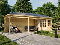 Gretel - tuinhuis 44mm 7900x2500x2820mm onbehandeld