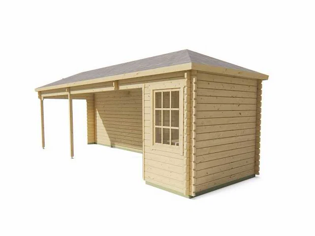 Gretel - tuinhuis 44mm 7900x2500x2820mm onbehandeld - afbeelding 4 van  8