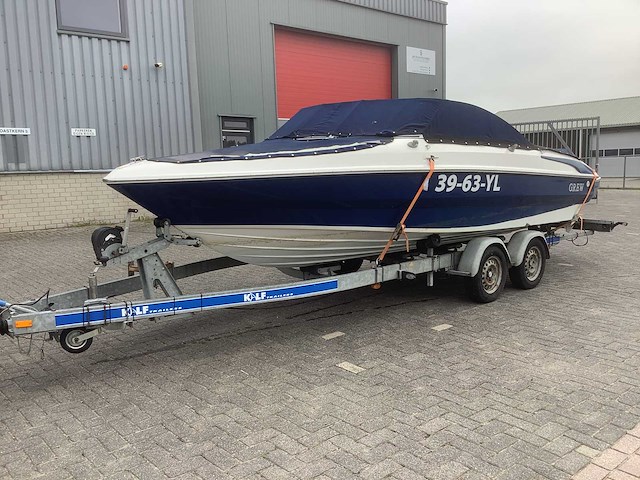 Grew 198gr speedboot 220pk met trialer - afbeelding 1 van  23