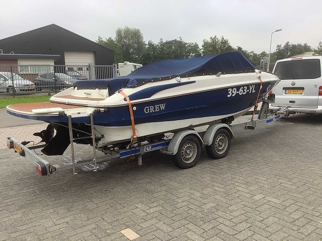 Grew 198gr speedboot 220pk met trialer - afbeelding 23 van  23