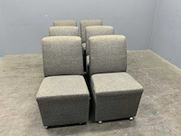 Grey eetkamerstoel (6x) - afbeelding 1 van  6