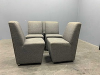 Grey eetkamerstoel (6x) - afbeelding 6 van  6