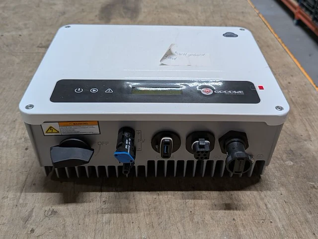 Grid-tied pv-omvormer, goodwe, gw3000-xs - afbeelding 3 van  4