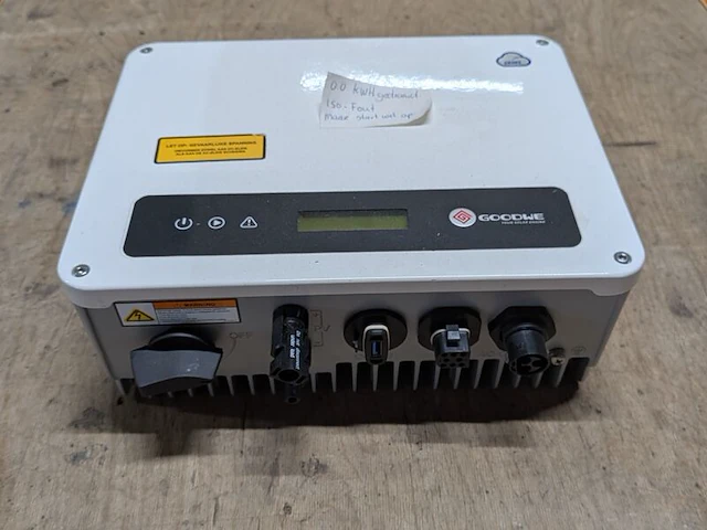 Grid-tied pv-omvormer, goodwe, gw3000-xs - afbeelding 3 van  5