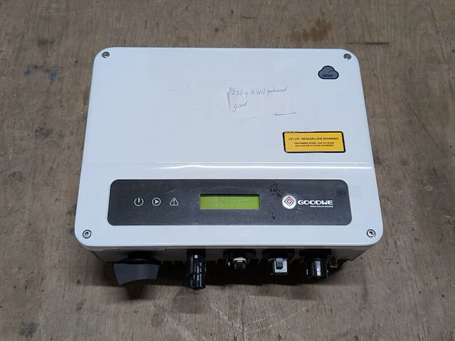 Grid-tied pv-omvormer, goodwe, gw3000-xs - afbeelding 2 van  5