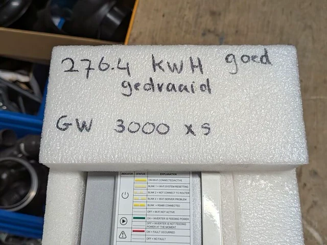Grid-tied pv-omvormer, goodwe, gw3000-xs - afbeelding 5 van  5