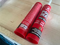 Griffon poly max - montagelijm wit 290ml - verf, pur, lijm en kit (2x) - afbeelding 2 van  4