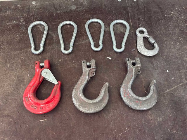 Grijphaken en karabijnhaken - afbeelding 1 van  5