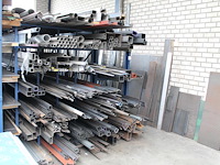 Grijpvoorraad en projectrestanten buizen, kokers, staven, strips, platen in diverse materialen w.o. alumini... - afbeelding 7 van  7