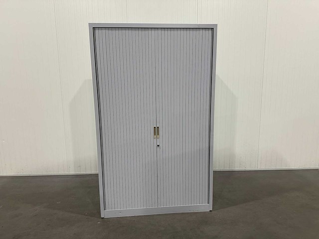 Grijze archiefkast 195 x 120 x 45 cm - afbeelding 2 van  4