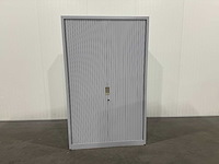 Grijze archiefkast 195 x 120 x 45 cm - afbeelding 2 van  4