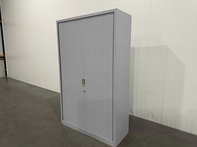 Grijze archiefkast 195 x 120 x 45 cm - afbeelding 3 van  4