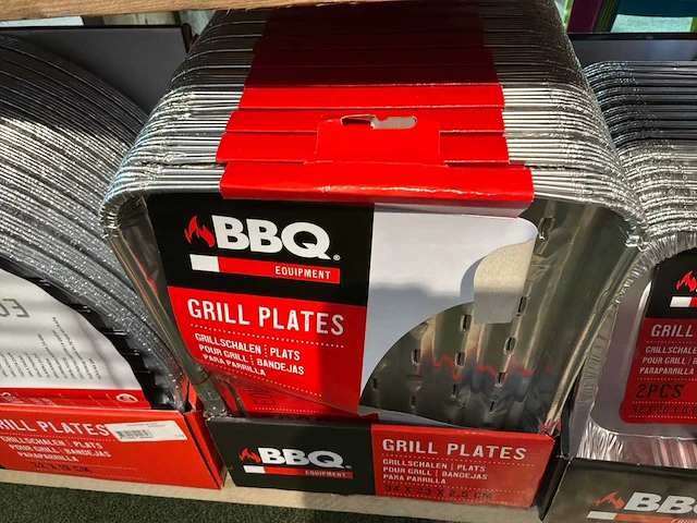 Grill schalen bbq toebehoren (4x) - afbeelding 5 van  5