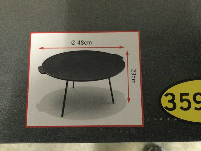 Grillmeister - vuurschaal (2x) - afbeelding 3 van  5