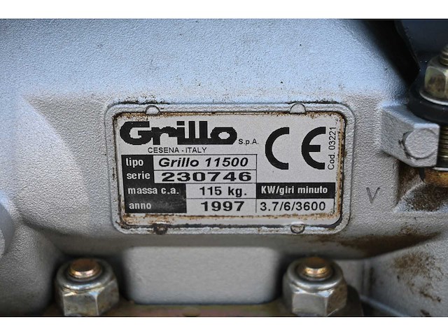Grillo / bassi 11500 5-delige zaaimachine - afbeelding 15 van  15
