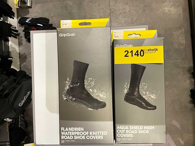 Gripgrab 2032/2033/3018 shoe cover en socks - s (3x) - afbeelding 3 van  3
