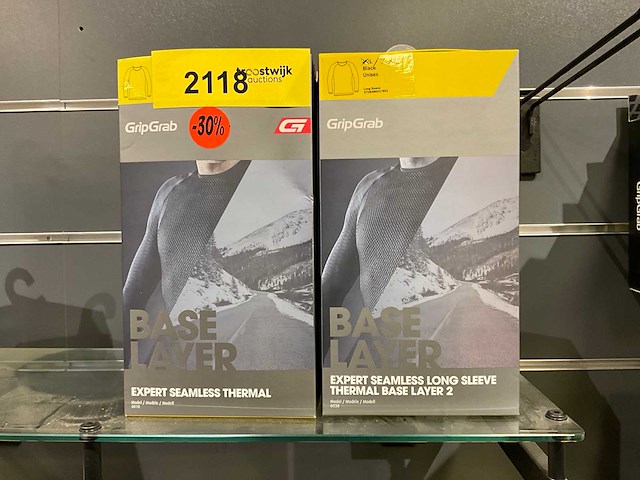Gripgrab 6010/6038 long sleeve base layer - xl/xxl (2x) - afbeelding 1 van  2