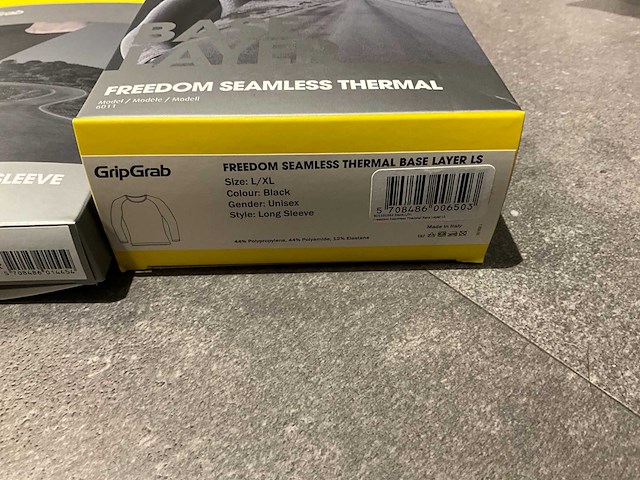 Gripgrab 6011/6015/6033 base layer - l/xl (4x) - afbeelding 2 van  6