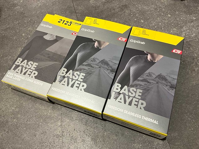 Gripgrab 6011/6029 long sleeve base layer - s/m (3x) - afbeelding 1 van  4