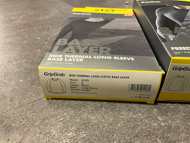 Gripgrab 6011/6029 long sleeve base layer - s/m (3x) - afbeelding 4 van  4