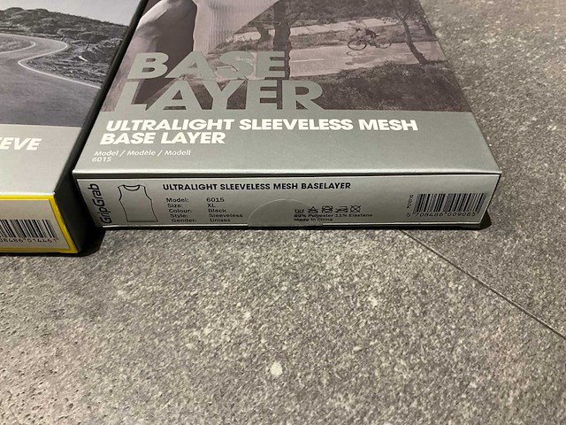 Gripgrab 6015/6033 base layer - xl (2x) - afbeelding 2 van  4