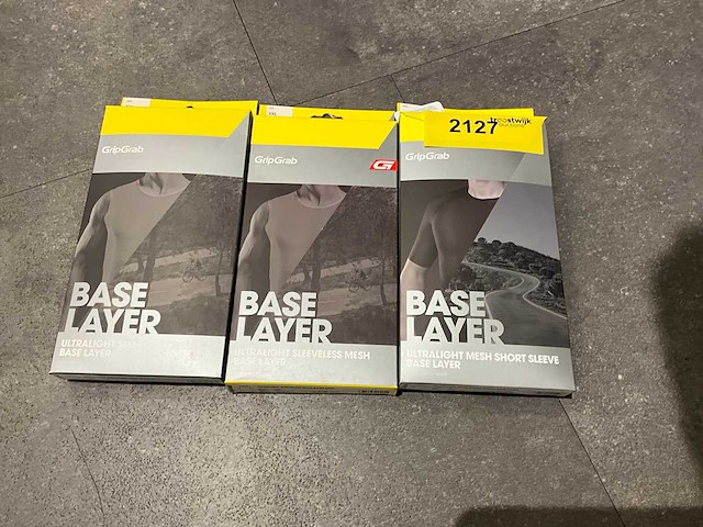 Gripgrab 6015/6033 base layer - xxl (3x) - afbeelding 1 van  4