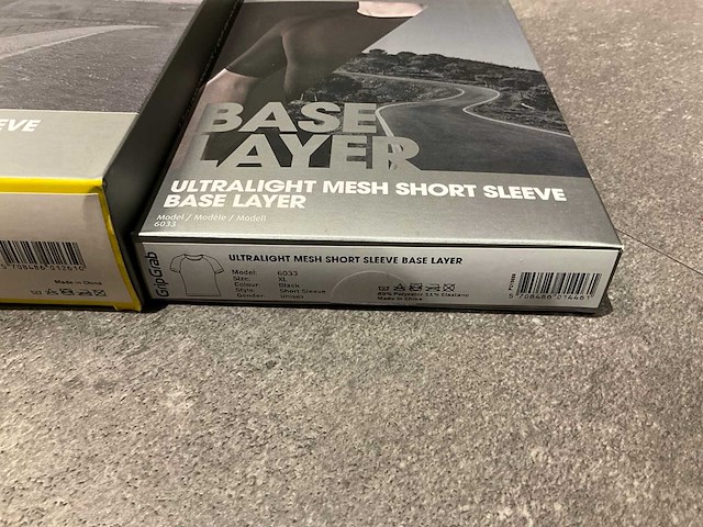 Gripgrab 6029/6033 base layer - xl (3x) - afbeelding 2 van  4