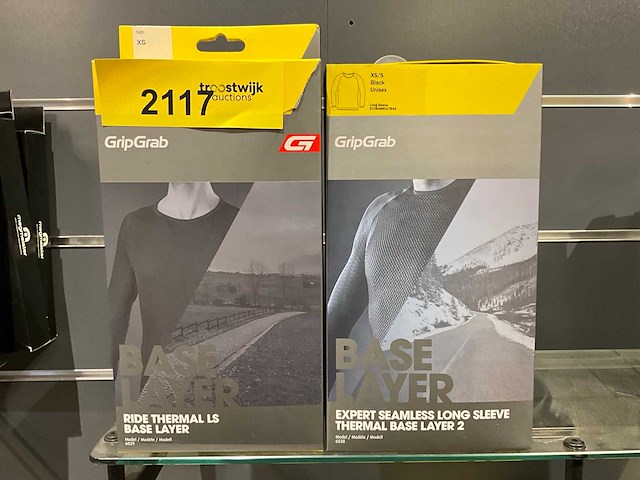 Gripgrab 6029/6038 long sleeve base layer - xs/s (2x) - afbeelding 1 van  2