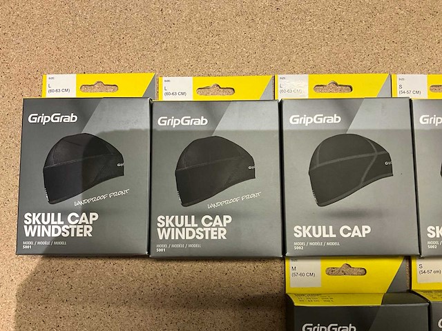 Gripgrab fietmuts diverse maten (8x) - afbeelding 2 van  4