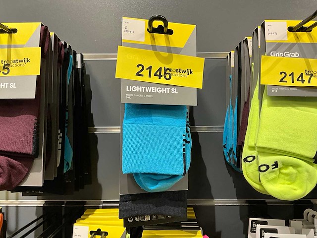 Gripgrab paar fietssokken, 38-41 (10x) - afbeelding 2 van  3