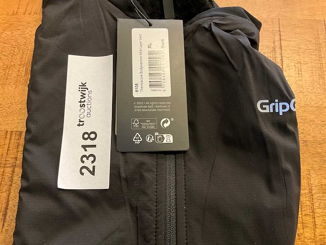 Gripgrab thermacore insulated mid-layer heren vest - xl - afbeelding 3 van  3