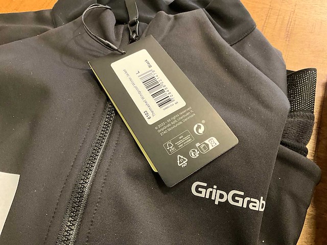 Gripgrab thermashell winddichte heren winterjas - l (2x) - afbeelding 5 van  5