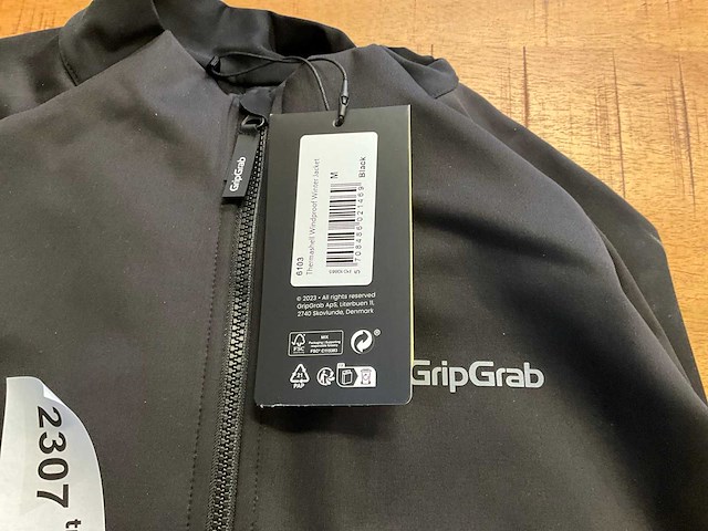 Gripgrab thermashell winddichte heren winterjas - m - afbeelding 4 van  4
