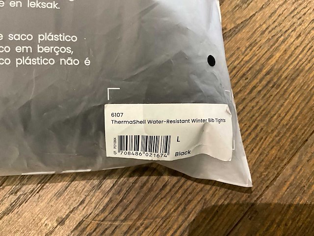 Gripgrab thermashell winter bib tights - l - afbeelding 4 van  4