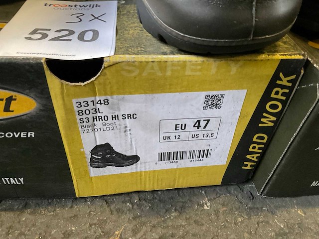 Grisport hoog model werkschoenen (3x) - afbeelding 4 van  5