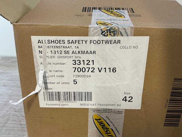 Grisport s2 - src werkschoenen 42 (5x) - afbeelding 8 van  8